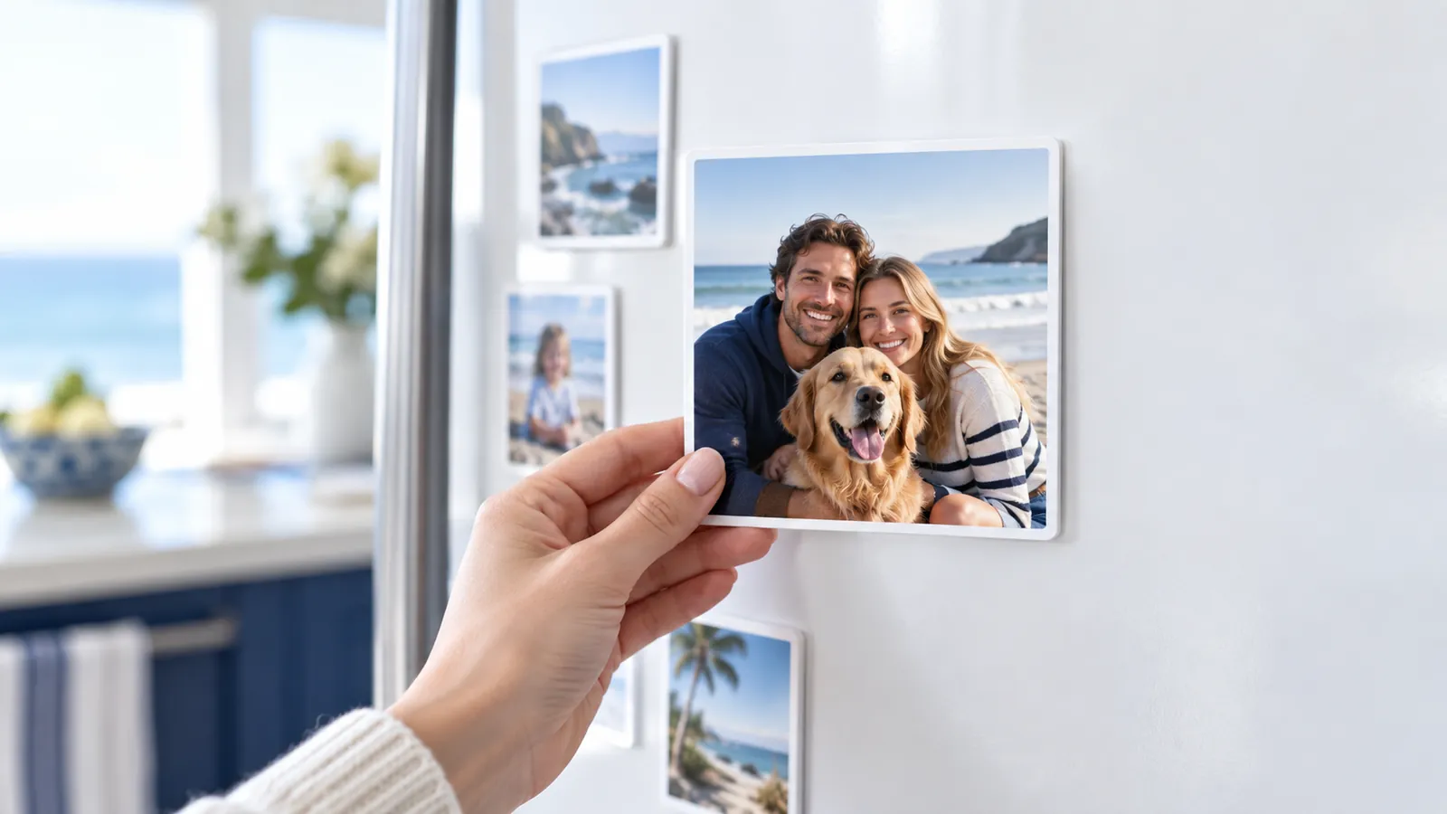 1 Custom Photo Magnet